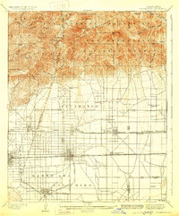 Download a high-resolution, GPS-compatible USGS topo map for Cucamonga, CA (1929 edition)