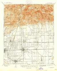 Download a high-resolution, GPS-compatible USGS topo map for Cucamonga, CA (1947 edition)
