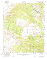 Download a high-resolution, GPS-compatible USGS topo map for Cummings Mountain, CA (1970 edition)