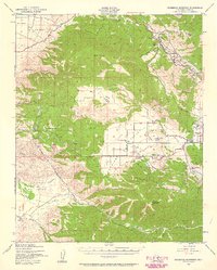 Download a high-resolution, GPS-compatible USGS topo map for Cummings Mountain, CA (1950 edition)