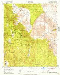 Download a high-resolution, GPS-compatible USGS topo map for Cuyapaipe, CA (1958 edition)