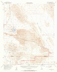 Download a high-resolution, GPS-compatible USGS topo map for Dale Lake, CA (1963 edition)