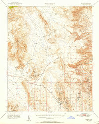 Download a high-resolution, GPS-compatible USGS topo map for Darwin, CA (1956 edition)