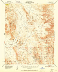 Download a high-resolution, GPS-compatible USGS topo map for Darwin, CA (1951 edition)