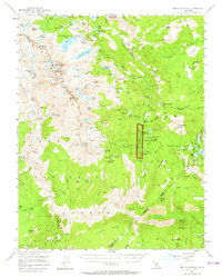 Download a high-resolution, GPS-compatible USGS topo map for Devils Postpile, CA (1965 edition)