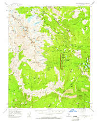 Download a high-resolution, GPS-compatible USGS topo map for Devils Postpile, CA (1960 edition)