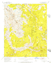 Download a high-resolution, GPS-compatible USGS topo map for Devils Postpile, CA (1957 edition)