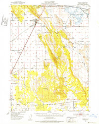 Download a high-resolution, GPS-compatible USGS topo map for Dorris, CA (1952 edition)