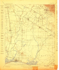 1899 Map of Downey