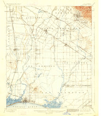 Download a high-resolution, GPS-compatible USGS topo map for Downey, CA (1926 edition)