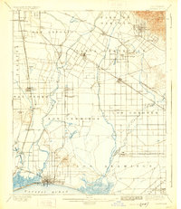 Download a high-resolution, GPS-compatible USGS topo map for Downey, CA (1929 edition)