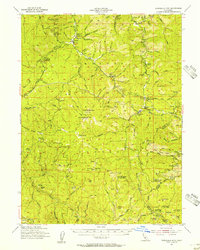 Download a high-resolution, GPS-compatible USGS topo map for Dubakella Mtn, CA (1956 edition)