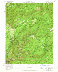 Download a high-resolution, GPS-compatible USGS topo map for Duncan Peak, CA (1965 edition)