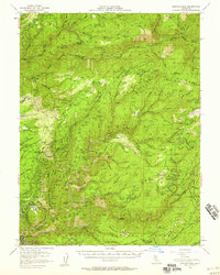 Download a high-resolution, GPS-compatible USGS topo map for Duncan Peak, CA (1958 edition)