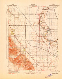 Download a high-resolution, GPS-compatible USGS topo map for Dunnigan, CA (1941 edition)