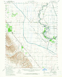 Download a high-resolution, GPS-compatible USGS topo map for Dunnigan, CA (1966 edition)
