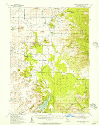 Download a high-resolution, GPS-compatible USGS topo map for Dwinnell Reservoir, CA (1957 edition)
