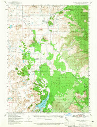 Download a high-resolution, GPS-compatible USGS topo map for Dwinnell Reservoir, CA (1965 edition)