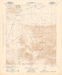 Download a high-resolution, GPS-compatible USGS topo map for Eagle Tank, CA (1944 edition)