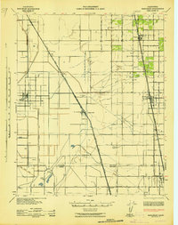 1942 Map of Earlimart