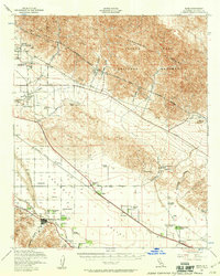 Download a high-resolution, GPS-compatible USGS topo map for Edom, CA (1957 edition)