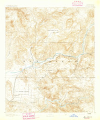 1893 Map of El Cajon