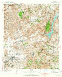 preview thumbnail of historical topo map of El Cajon, CA in 1939