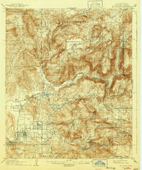 Download a high-resolution, GPS-compatible USGS topo map for El Cajon, CA (1941 edition)