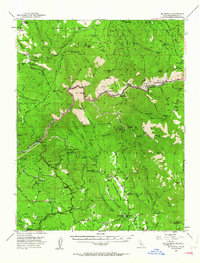 Download a high-resolution, GPS-compatible USGS topo map for El Portal, CA (1964 edition)