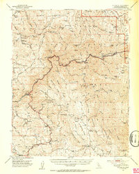 Download a high-resolution, GPS-compatible USGS topo map for El Portal, CA (1953 edition)