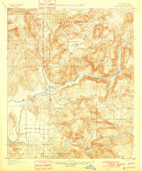 1901 Map of Elcajon