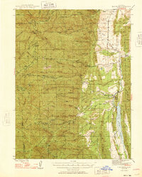 Download a high-resolution, GPS-compatible USGS topo map for Elk Creek, CA (1948 edition)