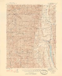 Download a high-resolution, GPS-compatible USGS topo map for Elk Creek, CA (1948 edition)