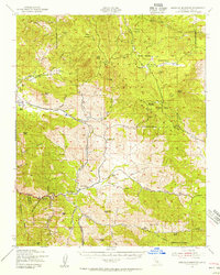 Download a high-resolution, GPS-compatible USGS topo map for Emerald Mtn, CA (1956 edition)