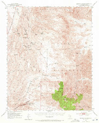 Download a high-resolution, GPS-compatible USGS topo map for Emigrant Canyon, CA (1972 edition)