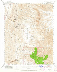 Download a high-resolution, GPS-compatible USGS topo map for Emigrant Canyon, CA (1965 edition)