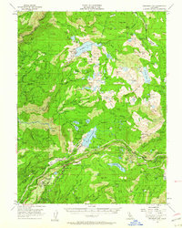 Download a high-resolution, GPS-compatible USGS topo map for Emigrant Gap, CA (1960 edition)