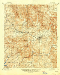Download a high-resolution, GPS-compatible USGS topo map for Escondido, CA (1946 edition)