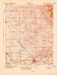 Download a high-resolution, GPS-compatible USGS topo map for Farmington, CA (1942 edition)