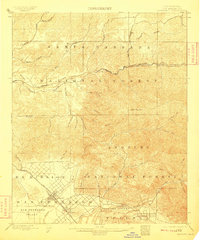Download a high-resolution, GPS-compatible USGS topo map for Fernando, CA (1910 edition)