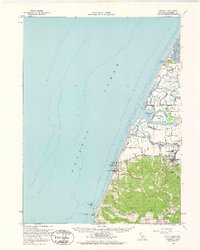 Download a high-resolution, GPS-compatible USGS topo map for Ferndale, CA (1961 edition)
