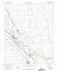 Download a high-resolution, GPS-compatible USGS topo map for Firebaugh, CA (1964 edition)