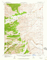 Download a high-resolution, GPS-compatible USGS topo map for Flournoy, CA (1959 edition)