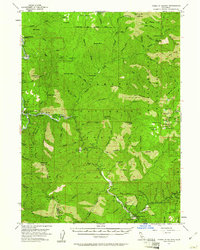 Download a high-resolution, GPS-compatible USGS topo map for Forks of Salmon, CA (1961 edition)