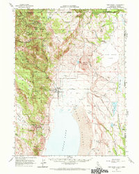 Download a high-resolution, GPS-compatible USGS topo map for Fort Bidwell, CA (1972 edition)
