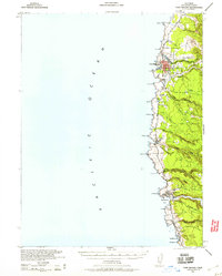 Download a high-resolution, GPS-compatible USGS topo map for Fort Bragg, CA (1960 edition)