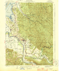 1944 Map of Fortuna
