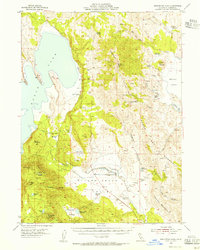 Download a high-resolution, GPS-compatible USGS topo map for Fredonyer Peak, CA (1956 edition)