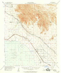 Download a high-resolution, GPS-compatible USGS topo map for Frink, CA (1958 edition)