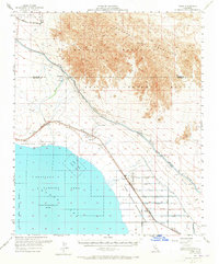 Download a high-resolution, GPS-compatible USGS topo map for Frink, CA (1965 edition)